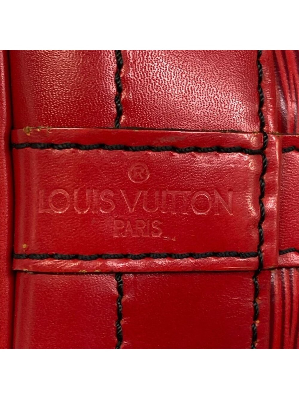 Louis Vuitton Shoulder Bag Epi Noe Castilian Red Leather - Picture 8 of 13